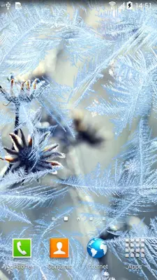 Frozen Flowers Live Wallpaper android App screenshot 7